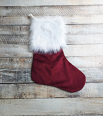 Classic Rich Christmas Stocking