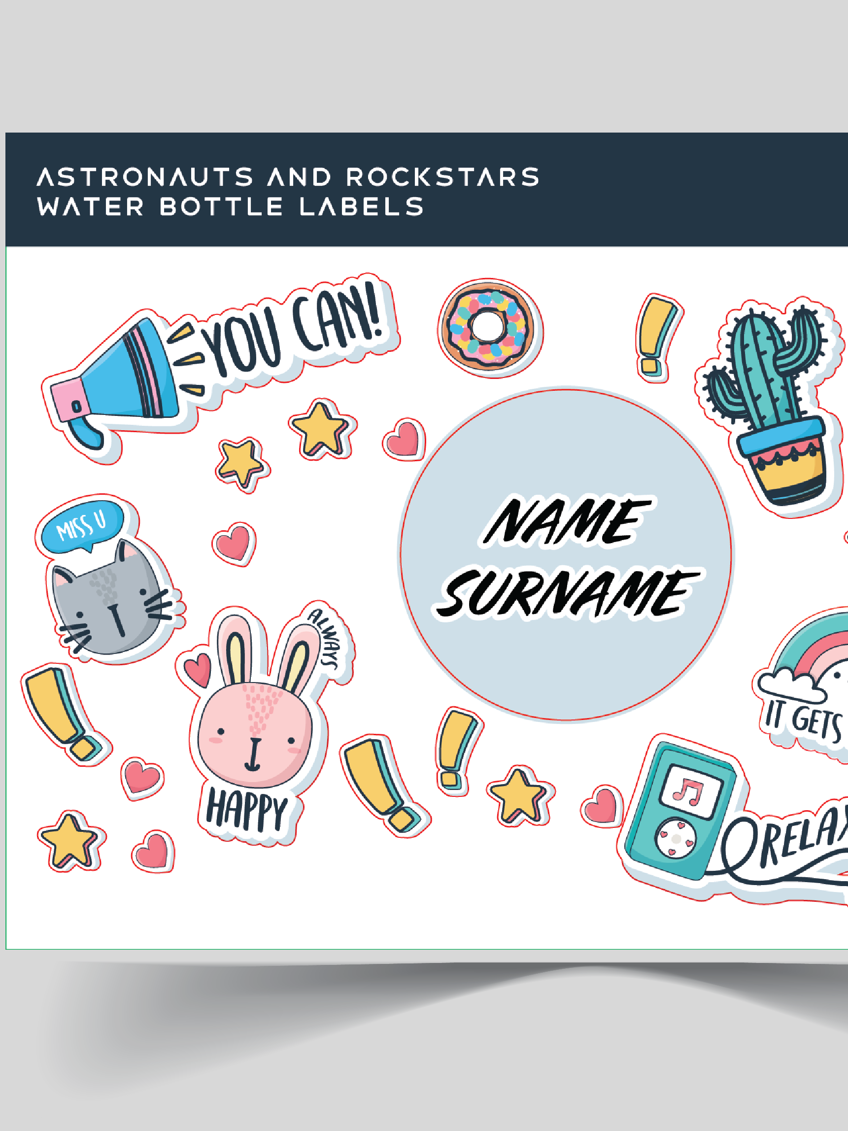 Water Bottle Stickers